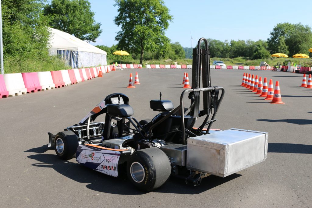 United in Dreams, Kart auf dem Parcours